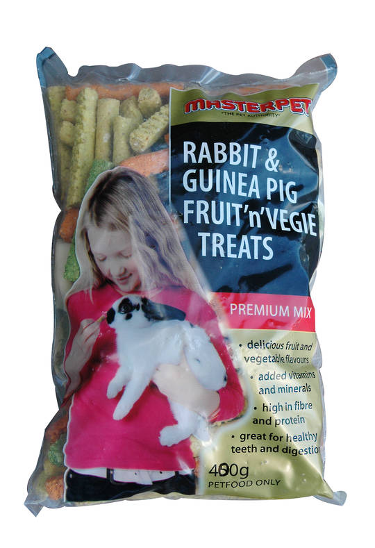 Rabbit & Guinea Pig Fruit 'N' Vegie Treats 400g